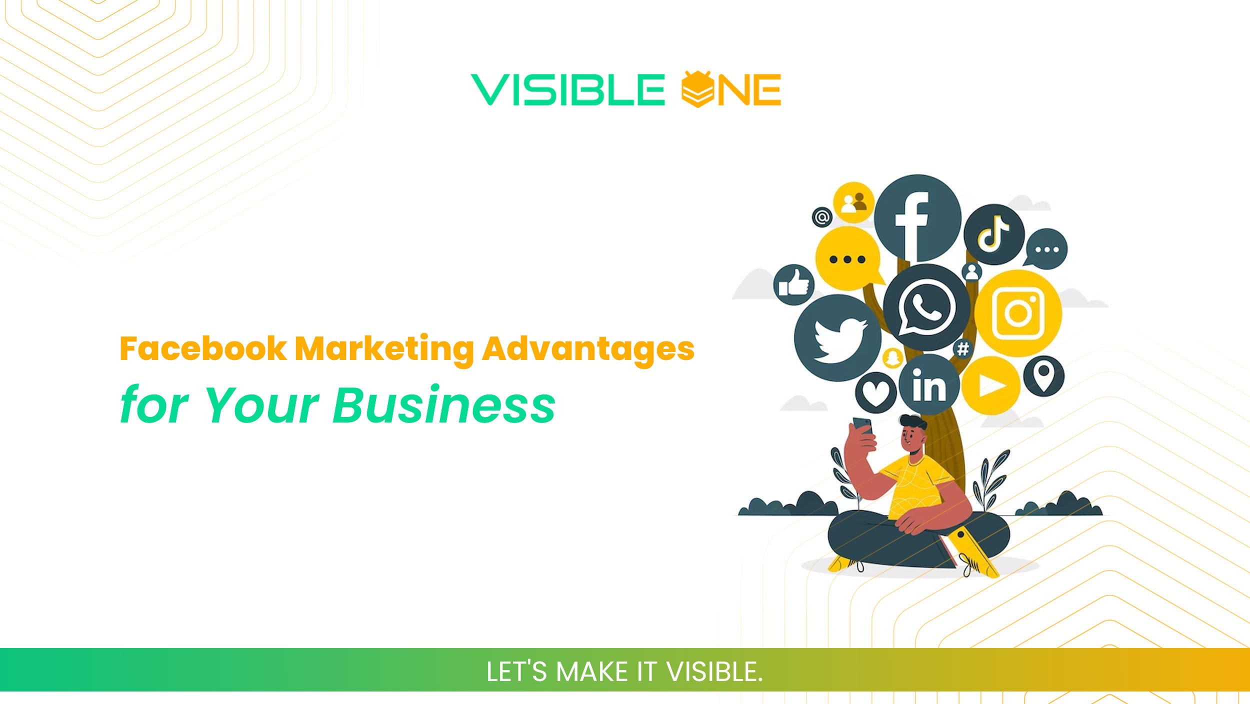 Facebook marketing advantages for your business in Visible One15125